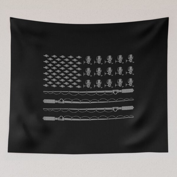 Item preview,  Fishing Perfect American Flag Rod designed and sold by bessiey23.