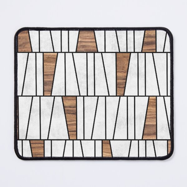 Item preview, Mid-Century Modern Pattern No.4 - Concrete and Wood designed and sold by Zoltan Ratko.