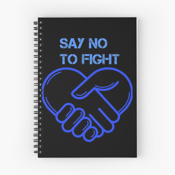 Item preview, SAY NO TO FIGHT BY WALISHAH designed and sold by WaliShah.