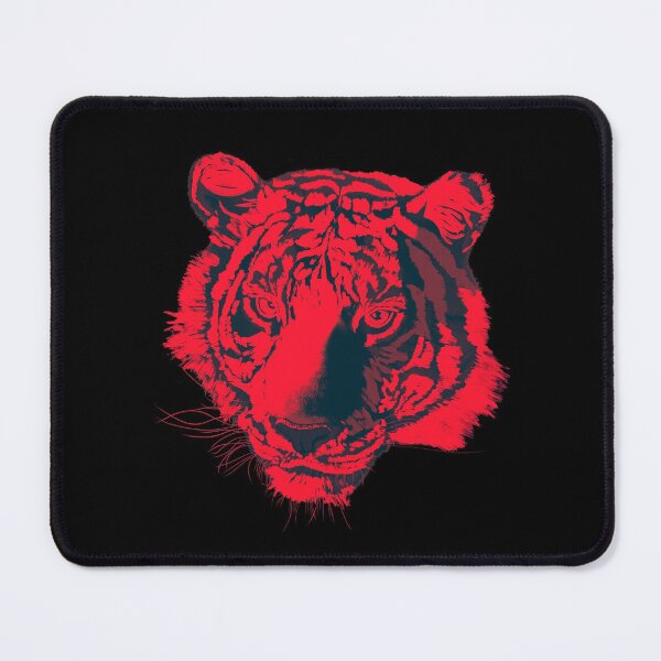Item preview, Tiger portrait (black red) designed and sold by Isabelle-T.