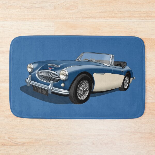 Item preview, Austin Healey 3000 Mk3 in dark blue and white designed and sold by candc-retro.