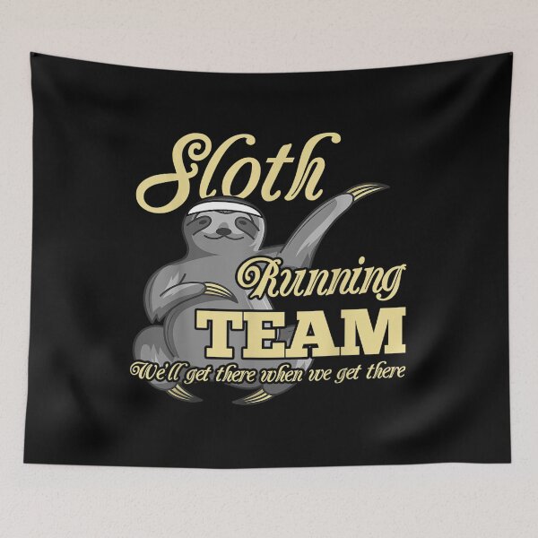 Item preview,  Sloth Running Team When Get There Lover Gif designed and sold by bessiey23.