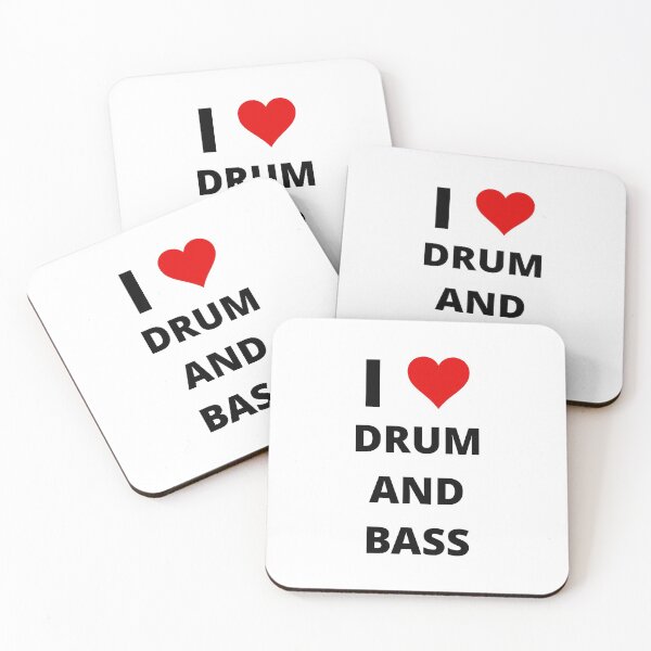 Item preview, I LOVE DRUM AND BASS designed and sold by uniqueitems.