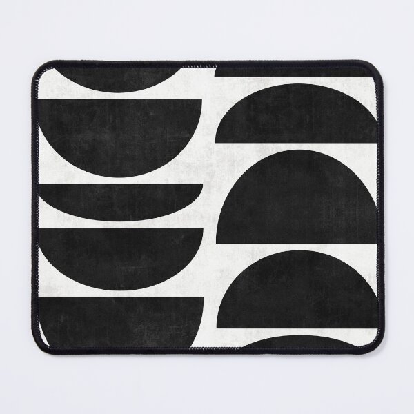 Item preview, Mid-Century Modern Pattern No.9 - Black and White Concrete designed and sold by Zoltan Ratko.