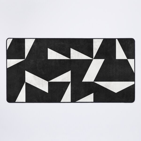 Item preview, Mid-Century Modern Pattern No.10 - Black and White Concrete designed and sold by Zoltan Ratko.