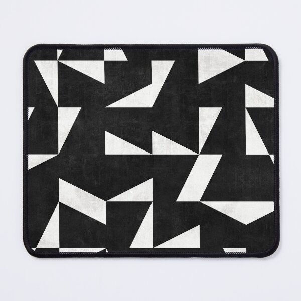 Item preview, Mid-Century Modern Pattern No.10 - Black and White Concrete designed and sold by Zoltan Ratko.
