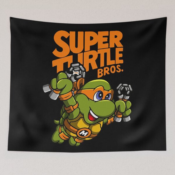 Item preview, Super Turtle Funny Cartoon designed and sold by LindaUS.