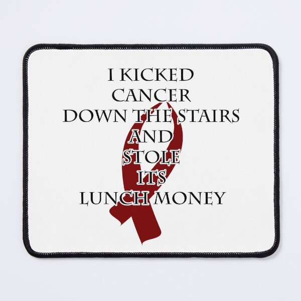Item preview, Cancer Bully (Burgundy Ribbon) designed and sold by blakcirclegirl.