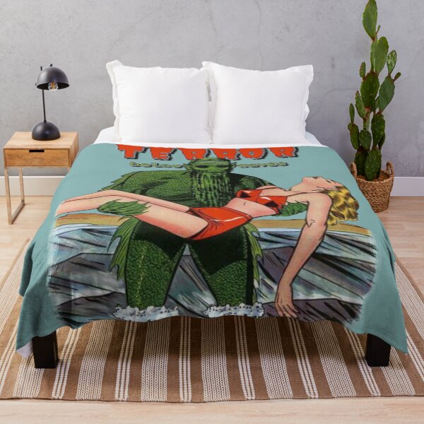 Item preview, Cool Terror Below Waves Green Monster Vintage Comic Design Perfect For Halloween designed and sold by TrulyEpoque.