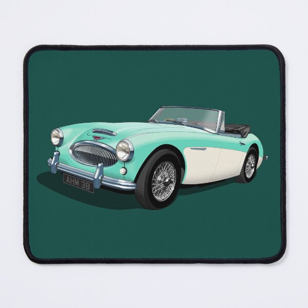 Item preview, Austin Healey 3000 Mk3 in Florida Green and White designed and sold by candc-retro.