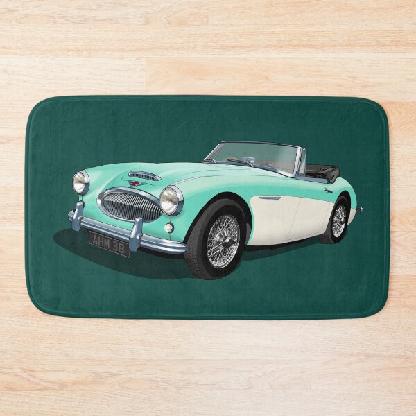 Item preview, Austin Healey 3000 Mk3 in Florida Green and White designed and sold by candc-retro.