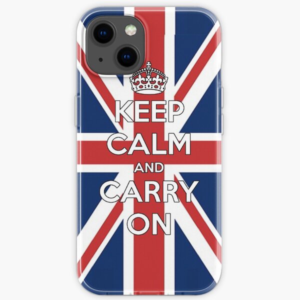 Keep Calm UK iPhone Soft Case
