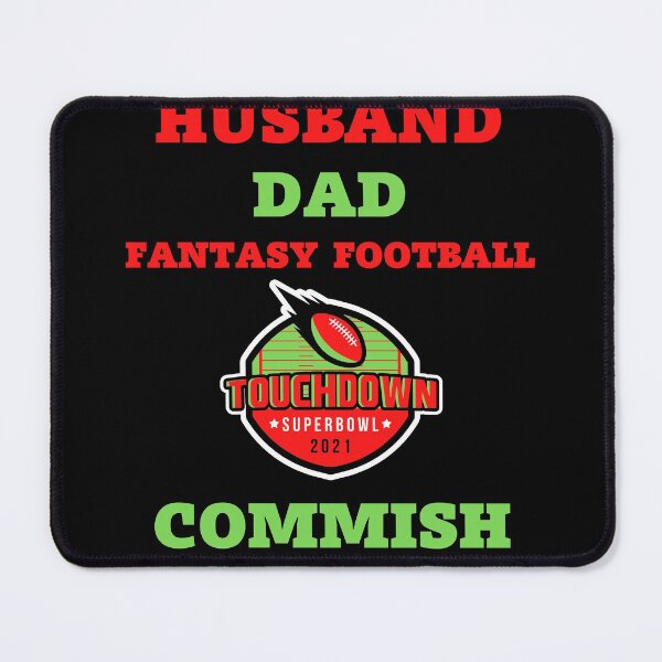 Item preview, husband dad fantasy football commish designed and sold by Clurixious.