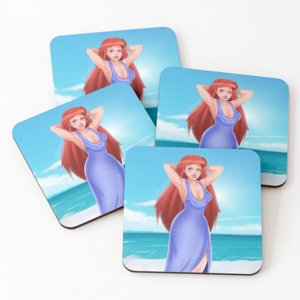 Item preview, Redhead Mermaid Dress PinUp designed and sold by ladykraken.