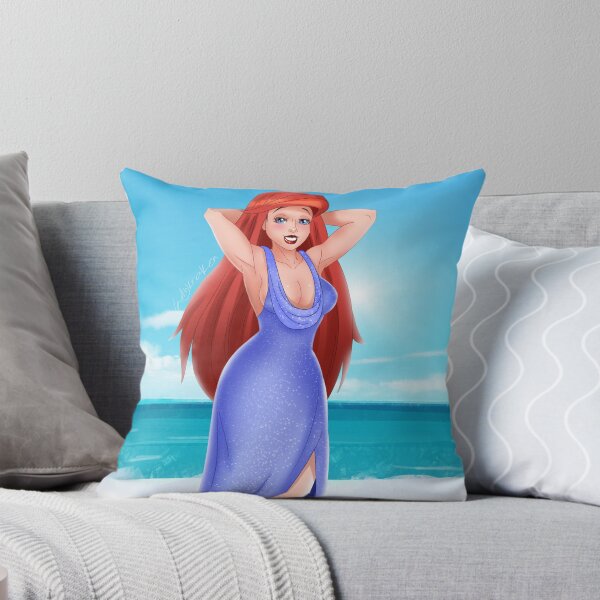 Item preview, Redhead Mermaid Dress PinUp designed and sold by ladykraken.