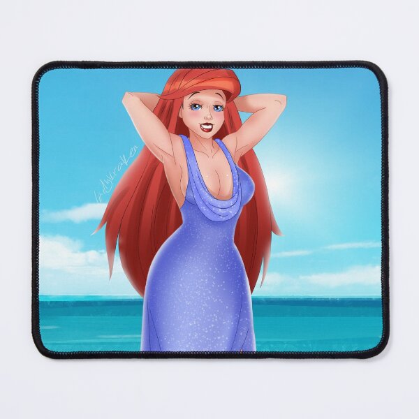 Item preview, Redhead Mermaid Dress PinUp designed and sold by ladykraken.