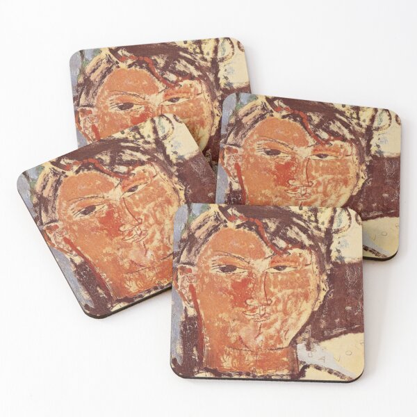 Item preview, Portrait by Modigliani designed and sold by Vintage Designs +.