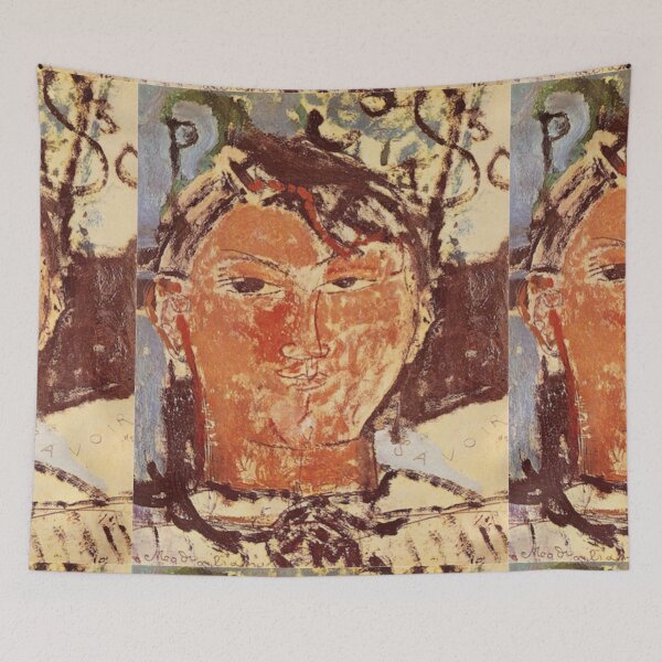 Item preview, Portrait by Modigliani designed and sold by Vintage Designs +.