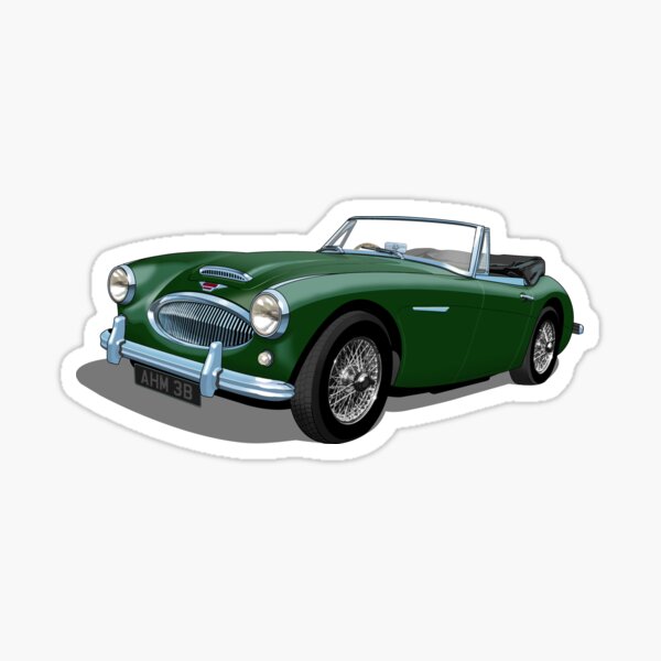 Item preview, Austin Healey 3000 Mk3 in British Racing Green designed and sold by candc-retro.