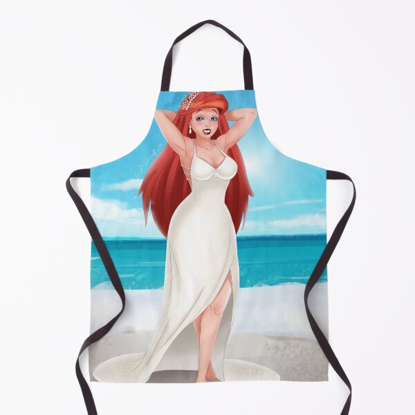 Item preview, Redhead Mermaid Wedding PinUp designed and sold by ladykraken.