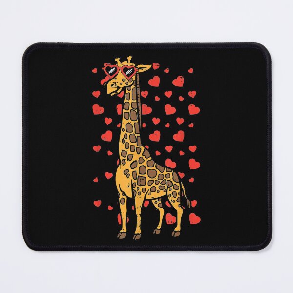 Item preview, Giraffe Heart Glasses Valentines Day Animal Lover Gift designed and sold by paudels.