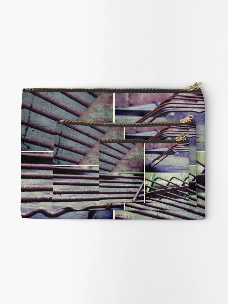 Thumbnail 2 of 4, Zipper Pouch, Broken Rake designed and sold by Sybille Sterk.