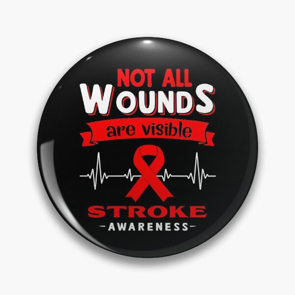 Item preview, Stroke Awareness Not All Wounds Are Visible designed and sold by Victormoratalla.