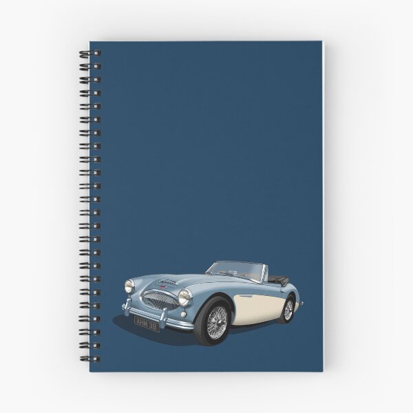 Item preview, Austin Healey 3000 Mk3 in Healey Blue and White designed and sold by candc-retro.