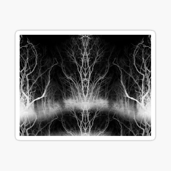 Gothic woods Sticker