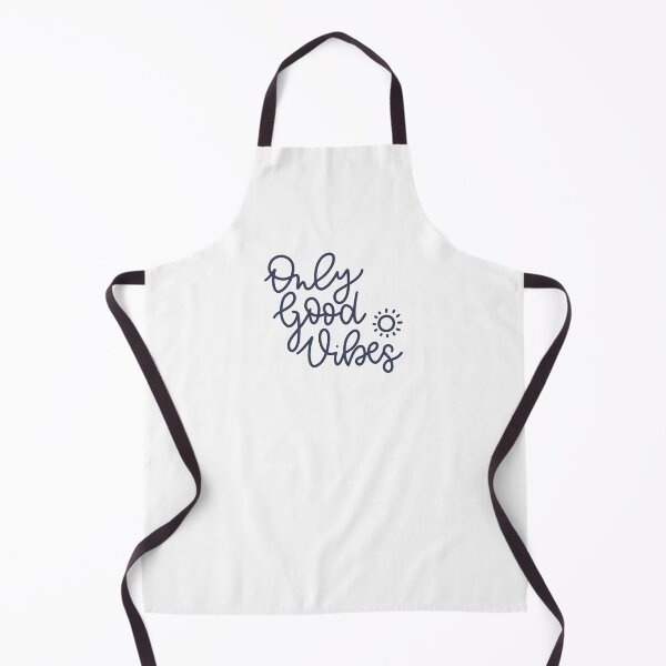 Item preview, Good vibes only. Sentence. Blue Text. Lettering. Letters. designed and sold by AnaStickerD.
