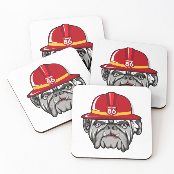 Item preview, firemen bulldog  designed and sold by TTOLEDO10K.