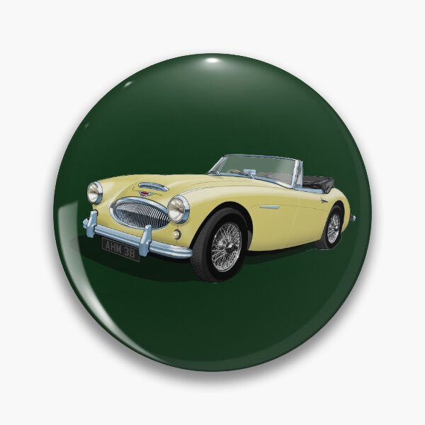 Item preview, Austin Healey 3000 Mk3 in Primrose designed and sold by candc-retro.