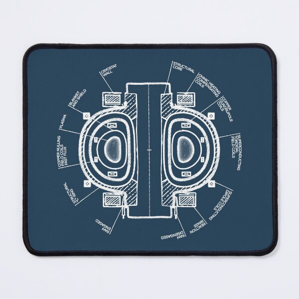 Item preview, Schematic representation of a TOKAMAK, a thermonuclear reactor being developed to produce controlled fusion energy. designed and sold by NLobes.