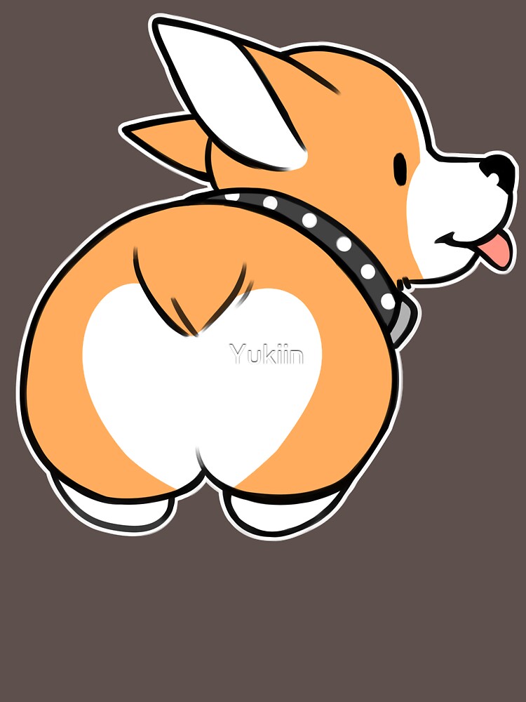corgi butt t shirt