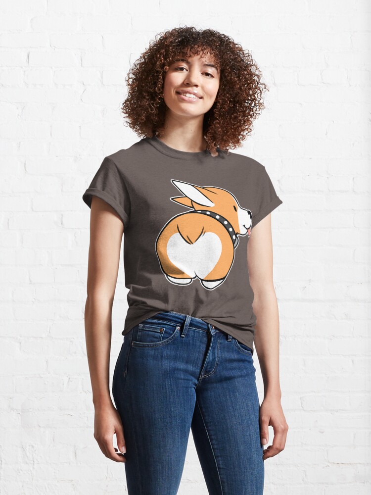 Alternate view of Corgi Butt Classic T-Shirt