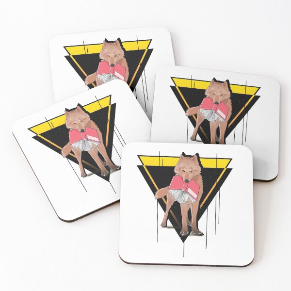 Item preview, Wolf and book-wolves and books designed and sold by AXIOM13.