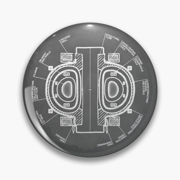 Item preview, Schematic representation of a TOKAMAK, a thermonuclear reactor being developed to produce controlled fusion energy. designed and sold by NLobes.