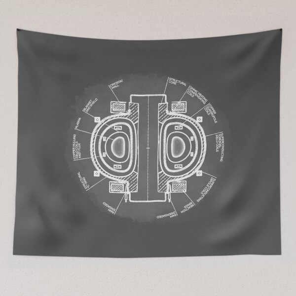 Item preview, Schematic representation of a TOKAMAK, a thermonuclear reactor being developed to produce controlled fusion energy. designed and sold by NLobes.