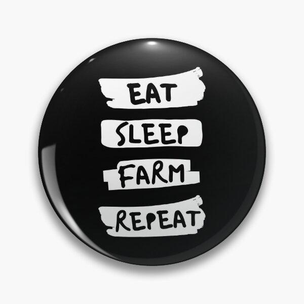 Item preview, Eat sleep farm repeat designed and sold by TopStyles.