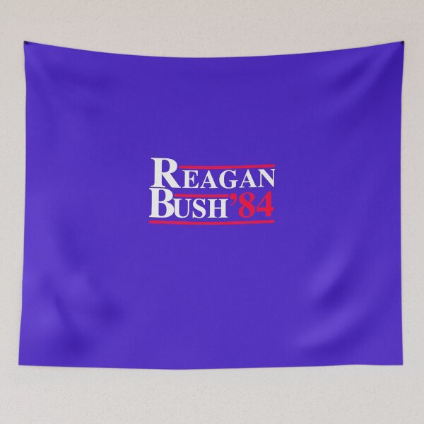 Item preview, Reagan Bush '84 Retro Logo Red White Blue Election Ronald George 1984 84 designed and sold by arcadetoystore.