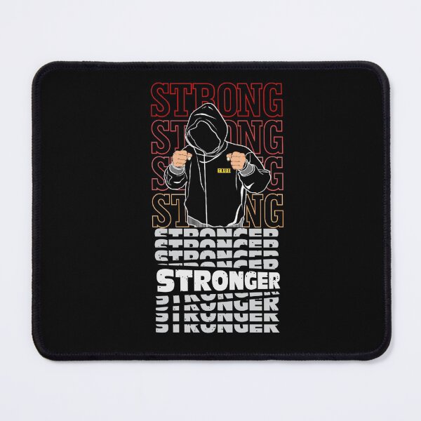 Item preview, Strong And Stronger Fighter Design designed and sold by darknessjeff86.