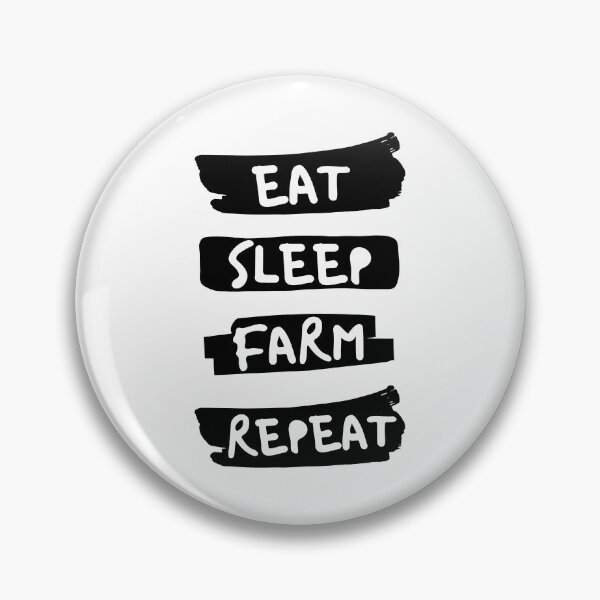 Item preview, Eat sleep farm repeat designed and sold by TopStyles.