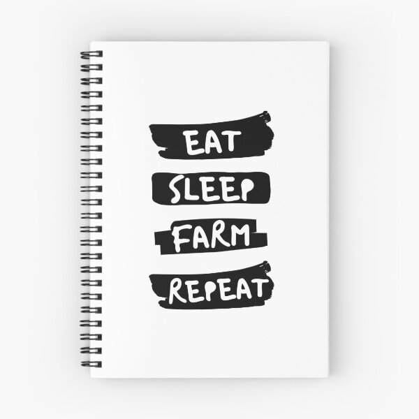 Item preview, Eat sleep farm repeat designed and sold by TopStyles.