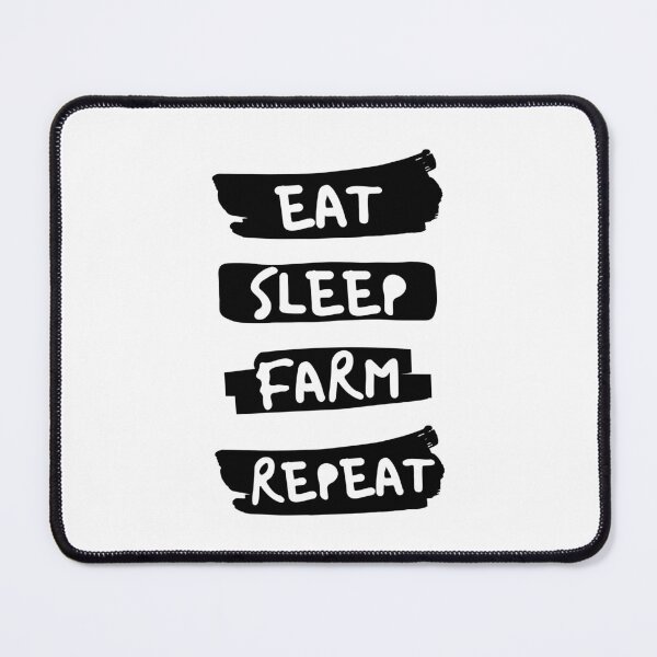 Item preview, Eat sleep farm repeat designed and sold by TopStyles.