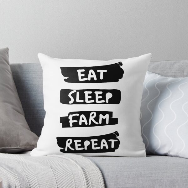 Item preview, Eat sleep farm repeat designed and sold by TopStyles.