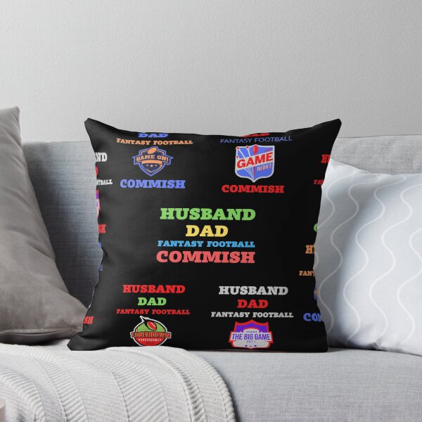 Item preview, husband dad fantasy football commish sticker pack designed and sold by Clurixious.