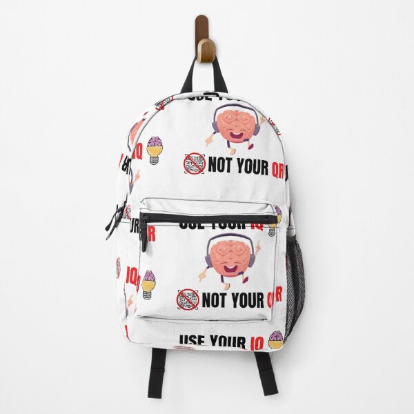 Item preview, Use Your Iq Not Your Qr designed and sold by infazbdeen.