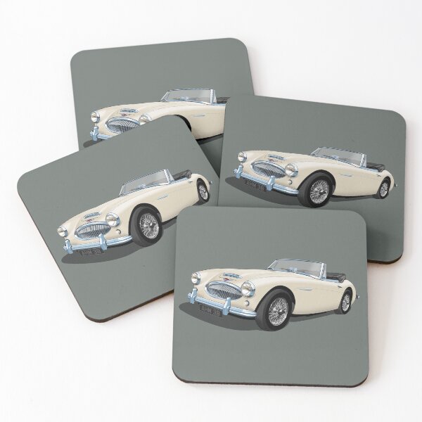 Item preview, Austin Healey 3000 Mk3 in Old English White designed and sold by candc-retro.