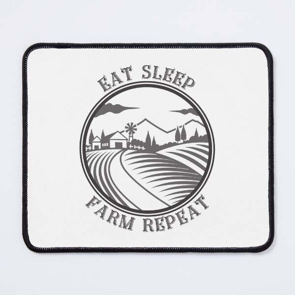 Item preview, Eat sleep farm repeat designed and sold by TopStyles.