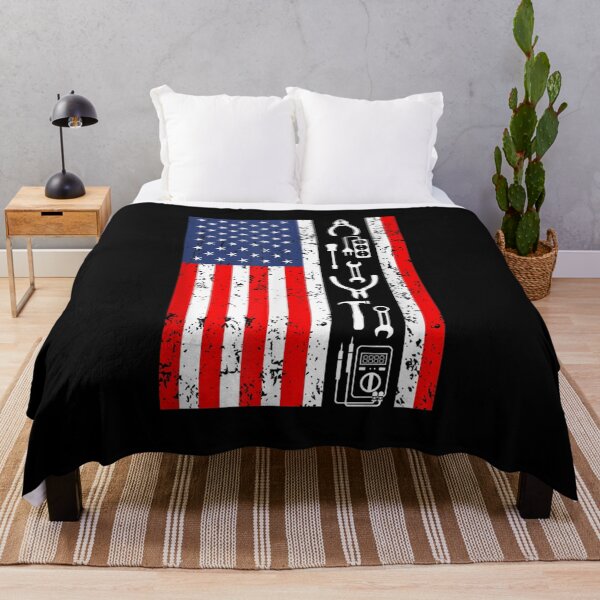 Item preview, Patriotic Electrician Lineman American Usa Flag 4th July designed and sold by paudels.
